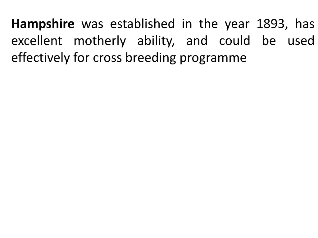 hampshire was established in the year 1893