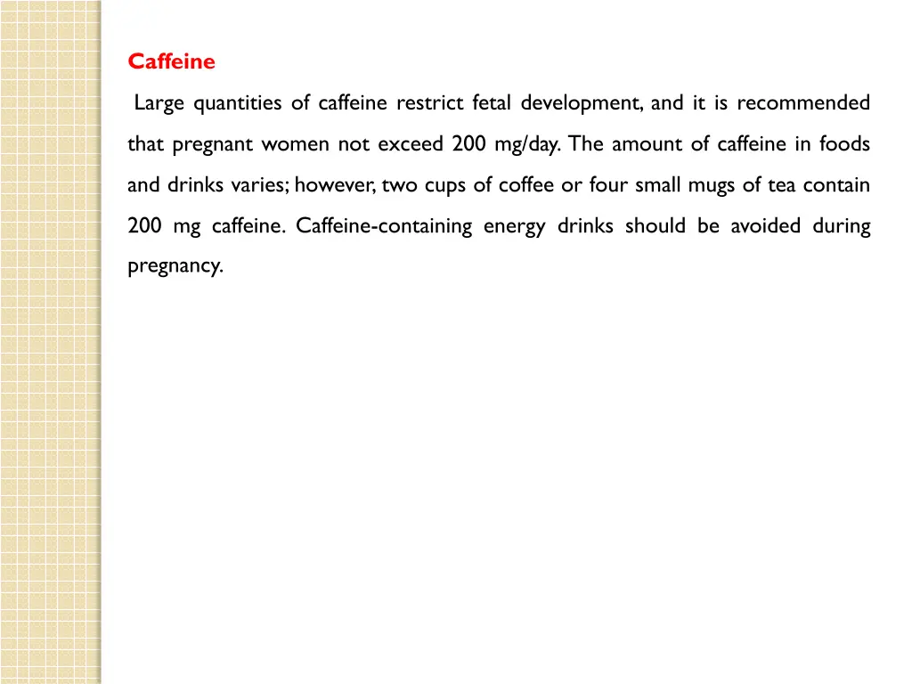 caffeine