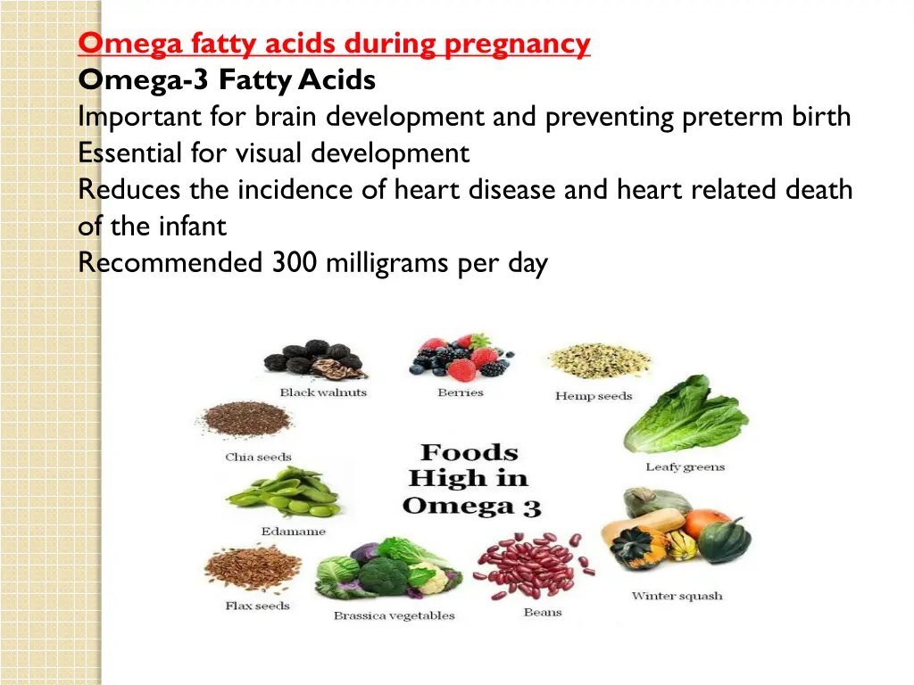 omega fatty acids during pregnancy omega 3 fatty