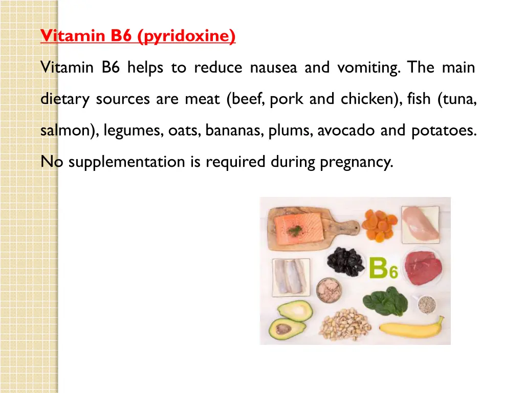 vitamin b6 pyridoxine