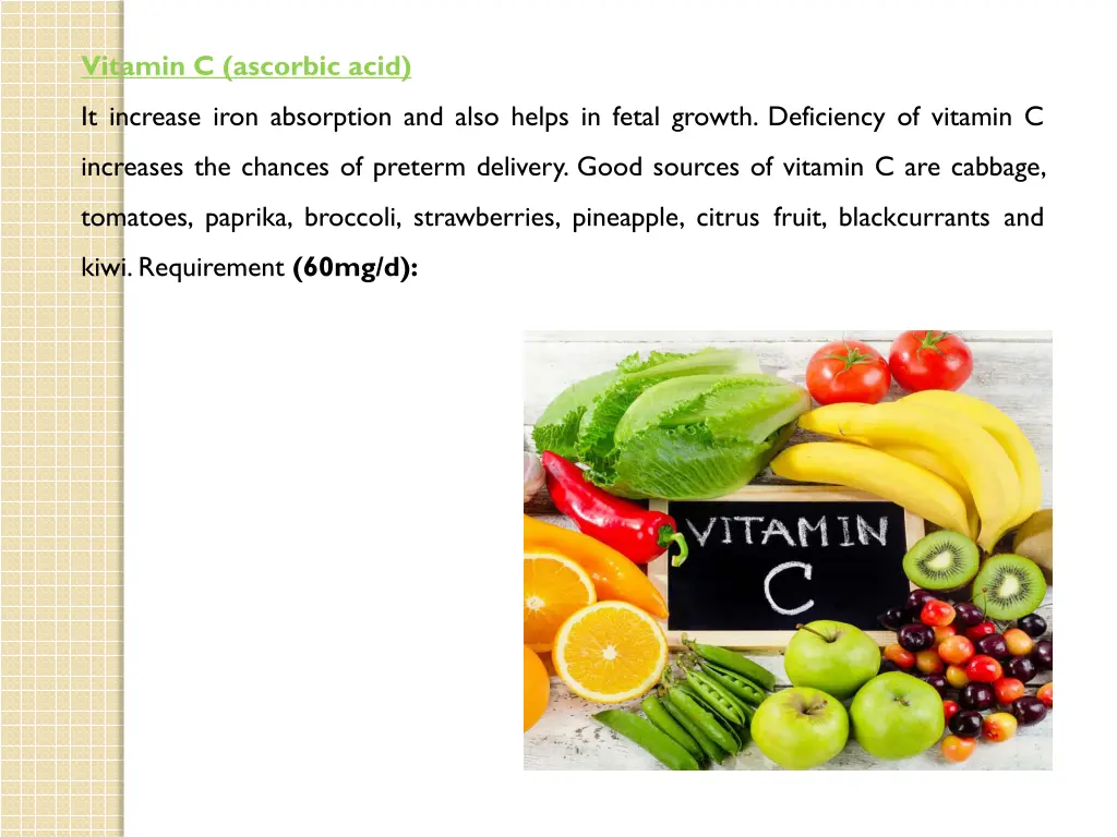 vitamin c ascorbic acid