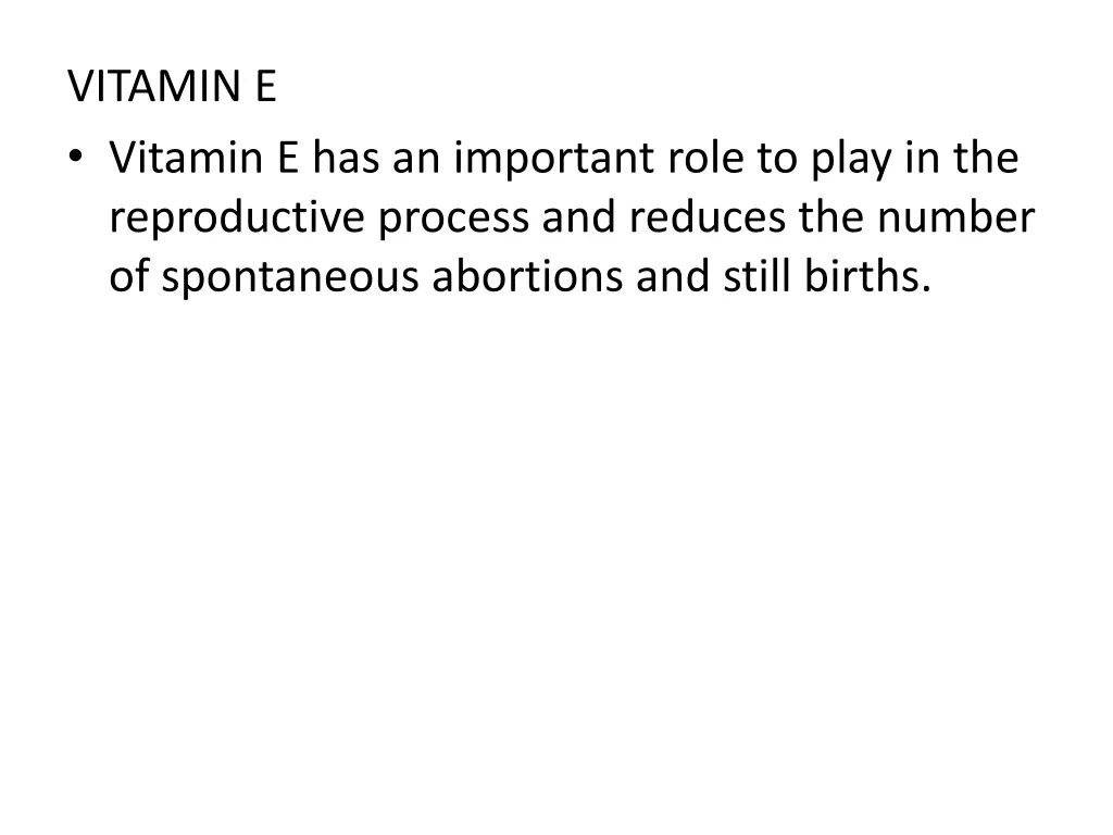 vitamin e vitamin e has an important role to play