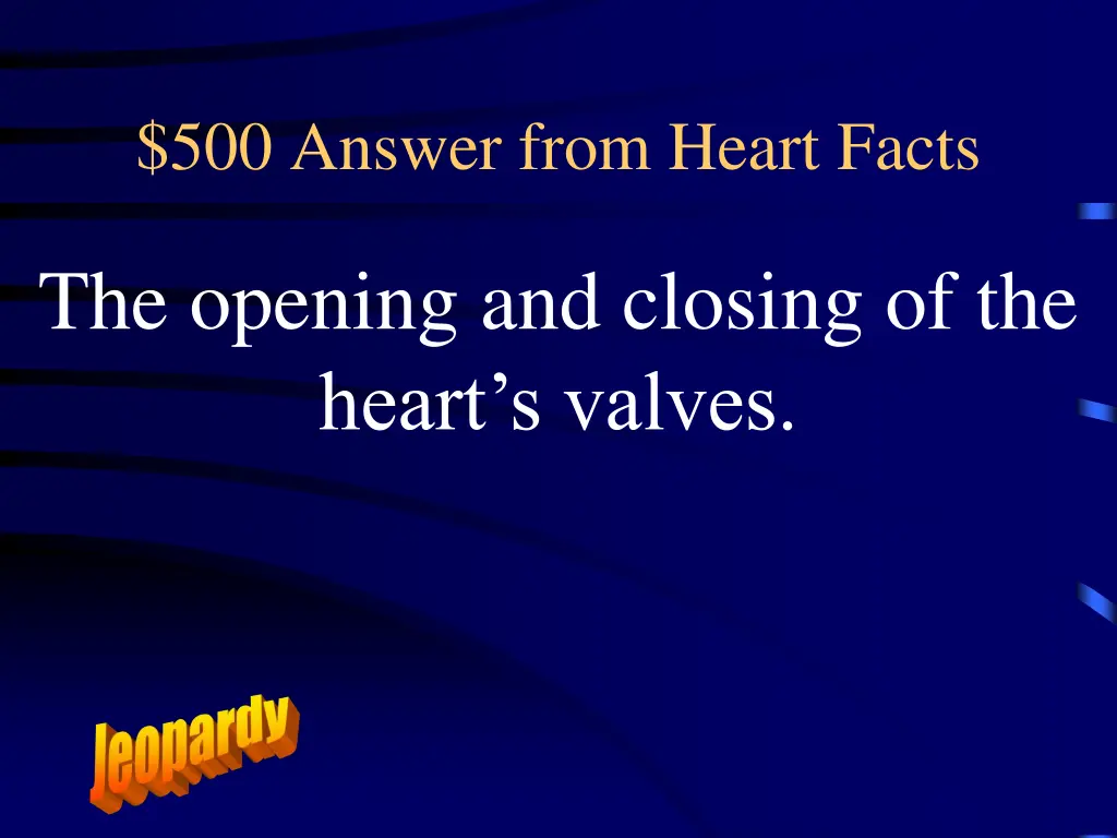 500 answer from heart facts