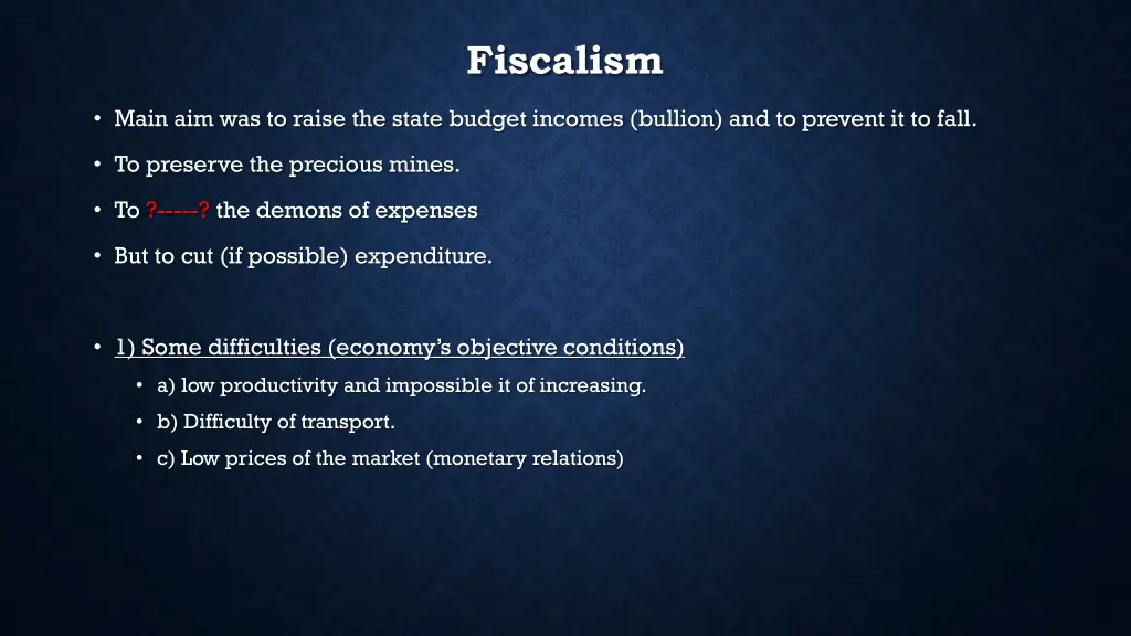 fiscalism