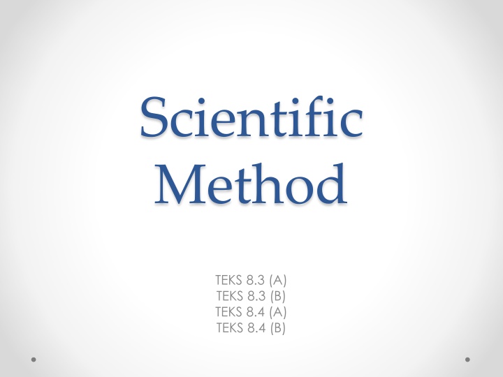 scientific method