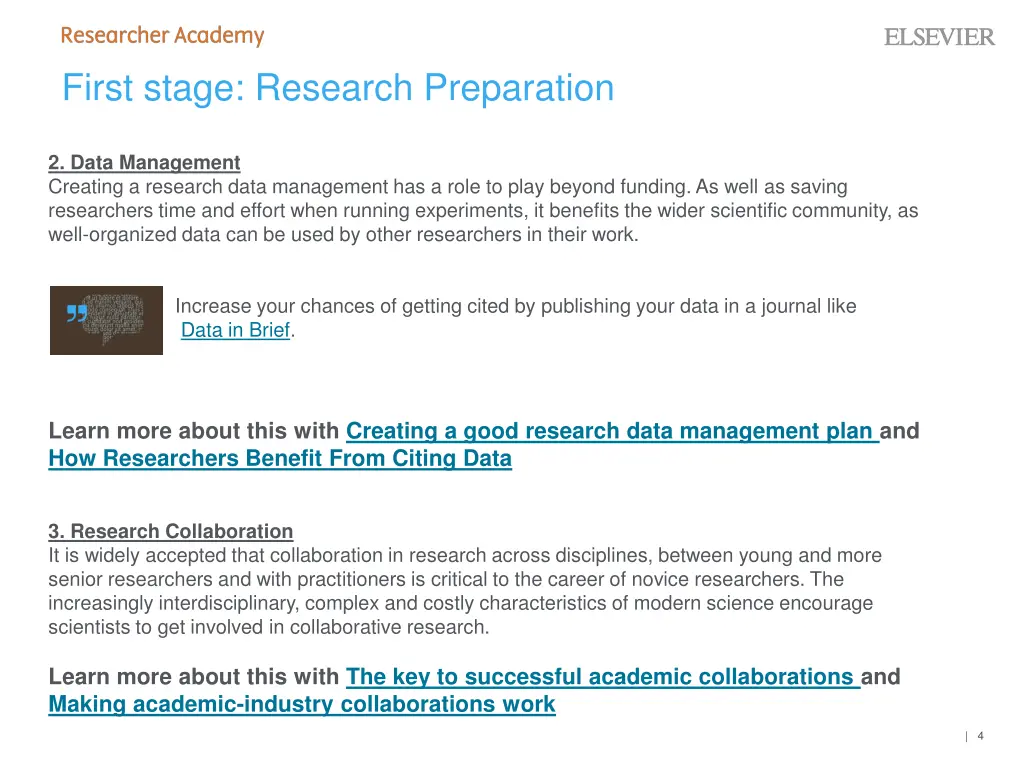 first stage research preparation 1