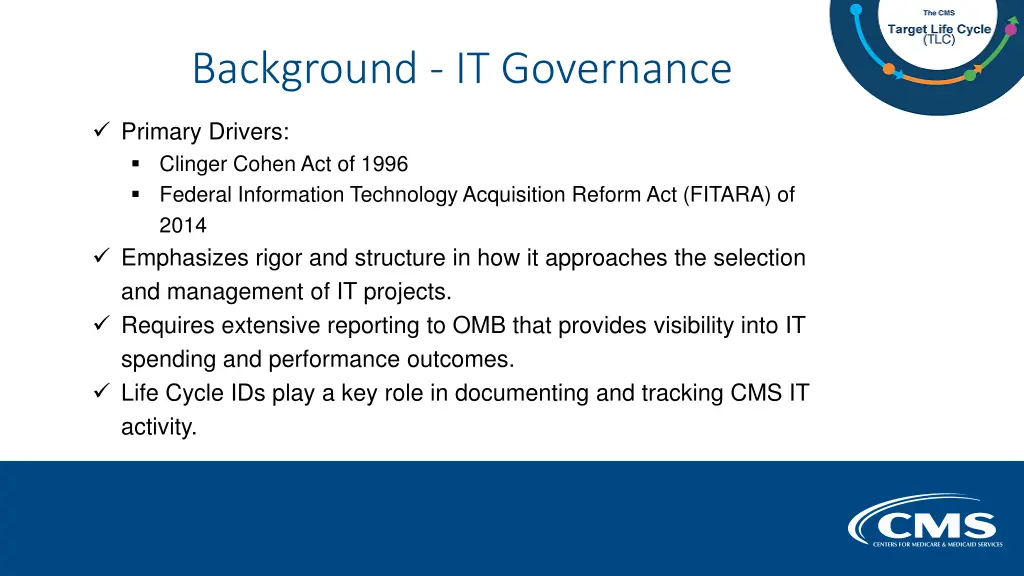 background it governance