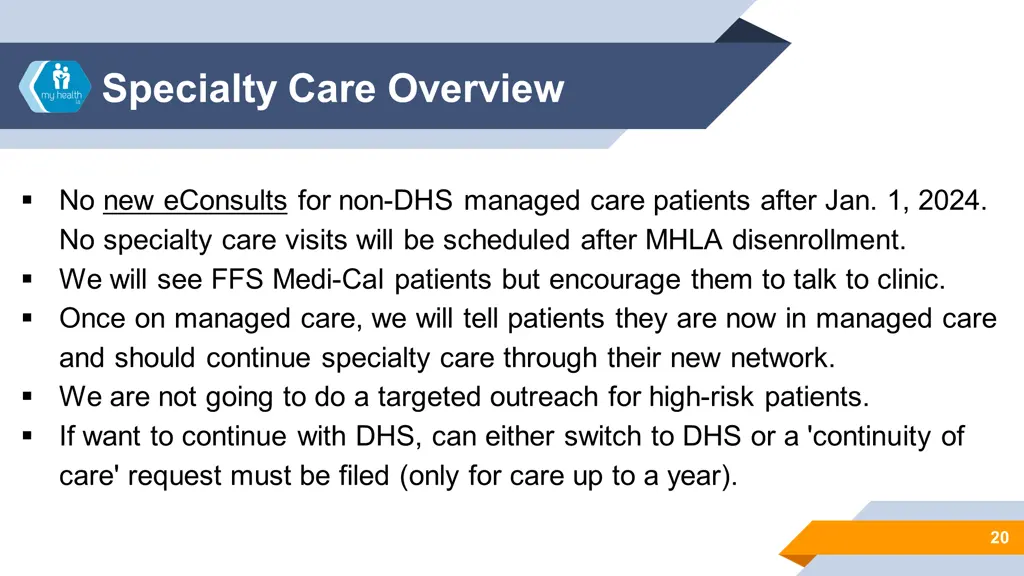 specialty care overview