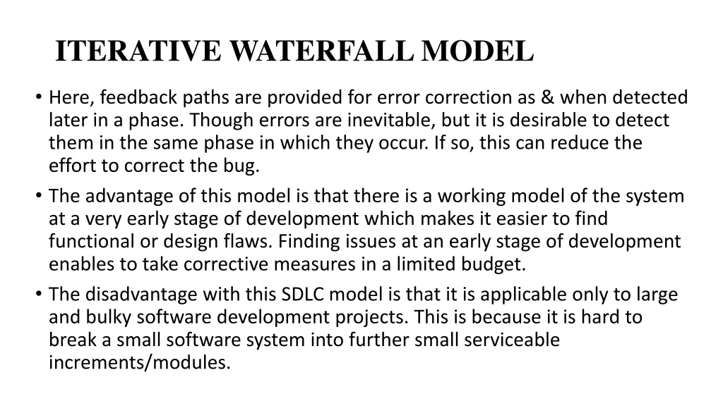 iterative waterfall model 1