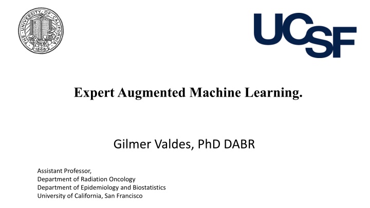 expert augmented machine learning