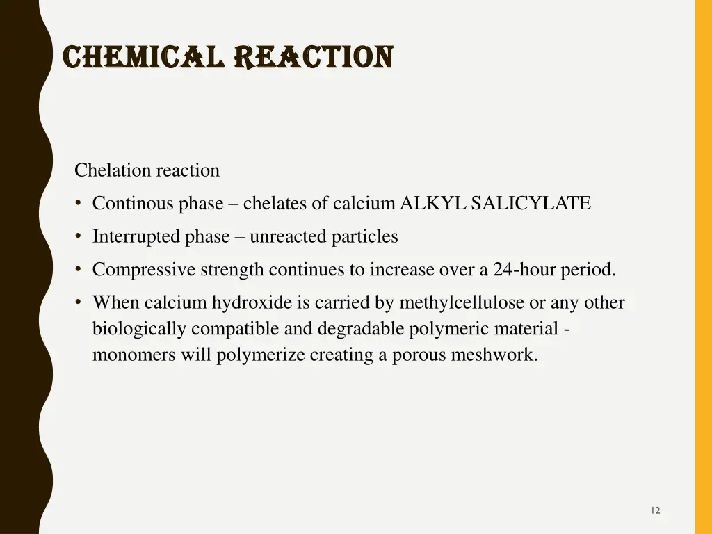 chemical reaction chemical reaction