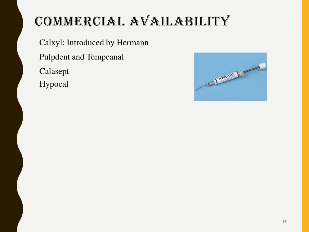 commercial availability