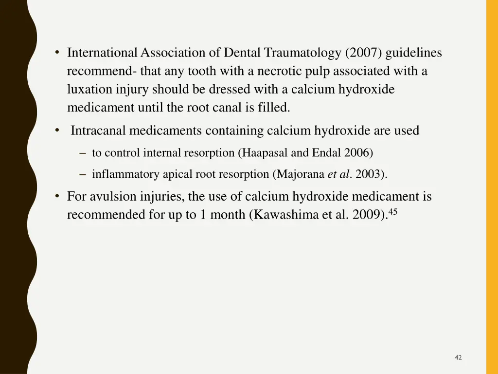 international association of dental traumatology