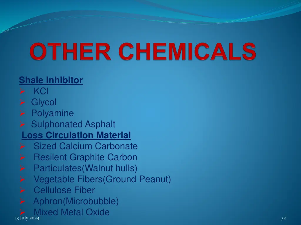 shale inhibitor kcl glycol polyamine sulphonated