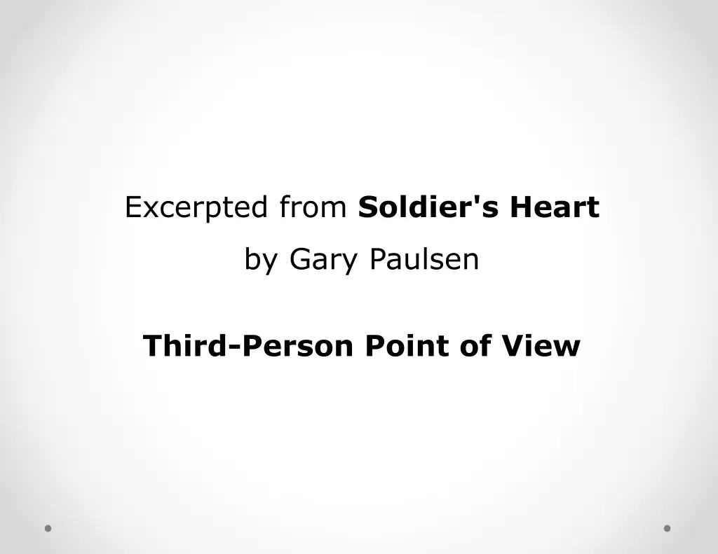 excerpted from soldier s heart