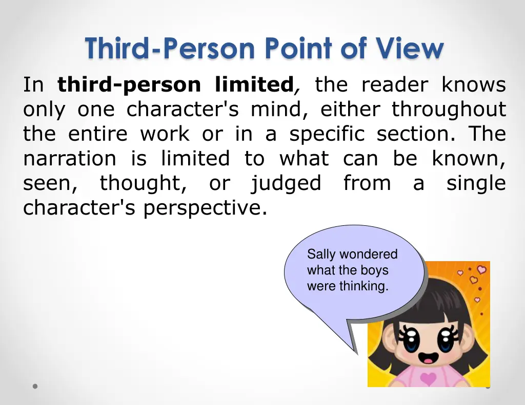 third person point of view in third person