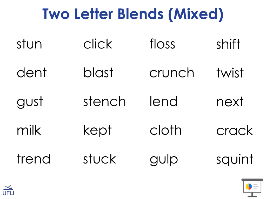 two letter blends mixed 1