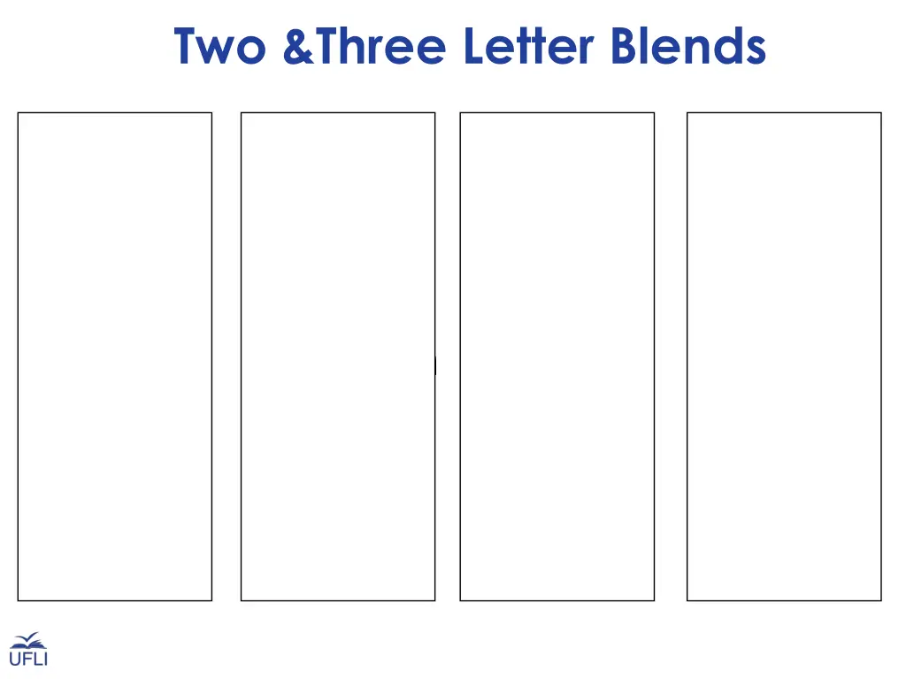 two three letter blends 2