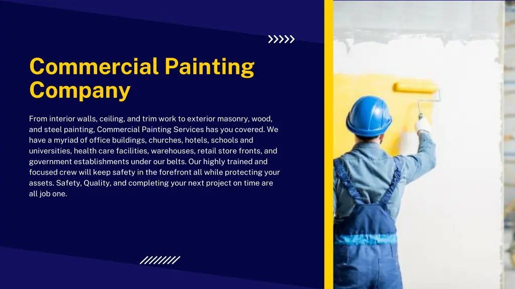 commercial painting company