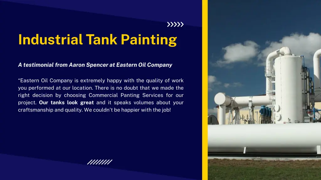 industrial tank painting