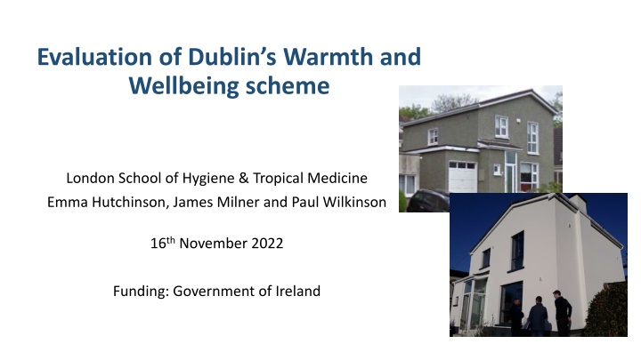 evaluation of dublin s warmth and wellbeing scheme