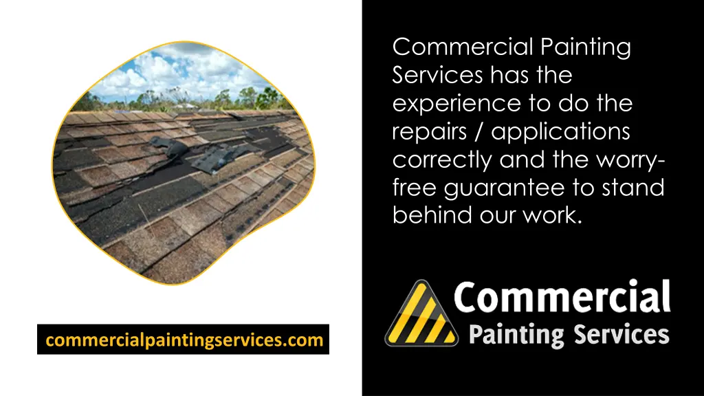 commercial painting services has the experience