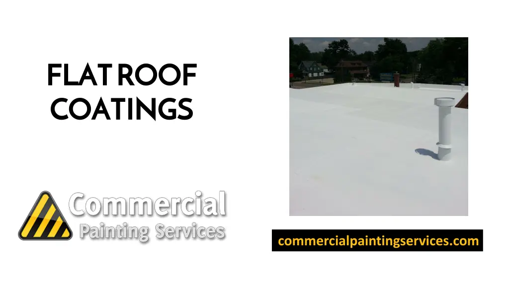 flat roof coatings