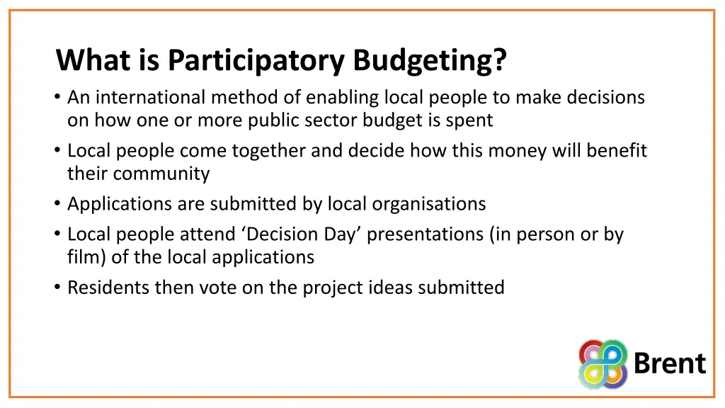 what is participatory budgeting an international