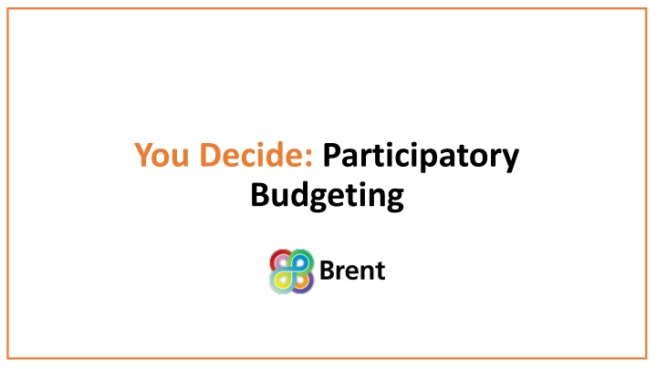 you decide participatory budgeting