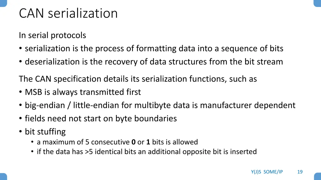 can serialization