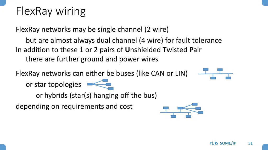 flexray wiring