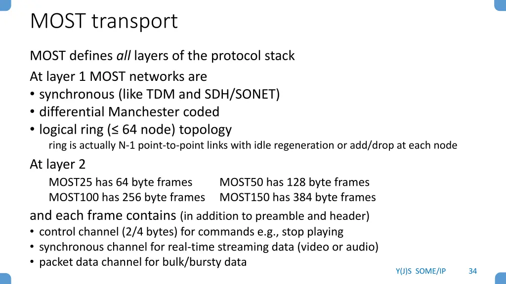 most transport