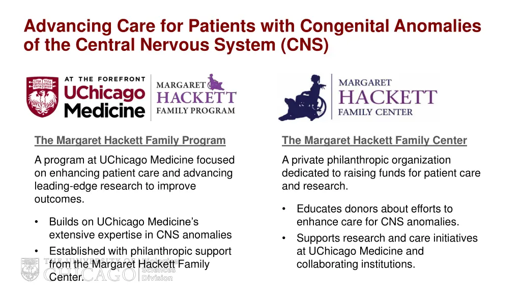 advancing care for patients with congenital