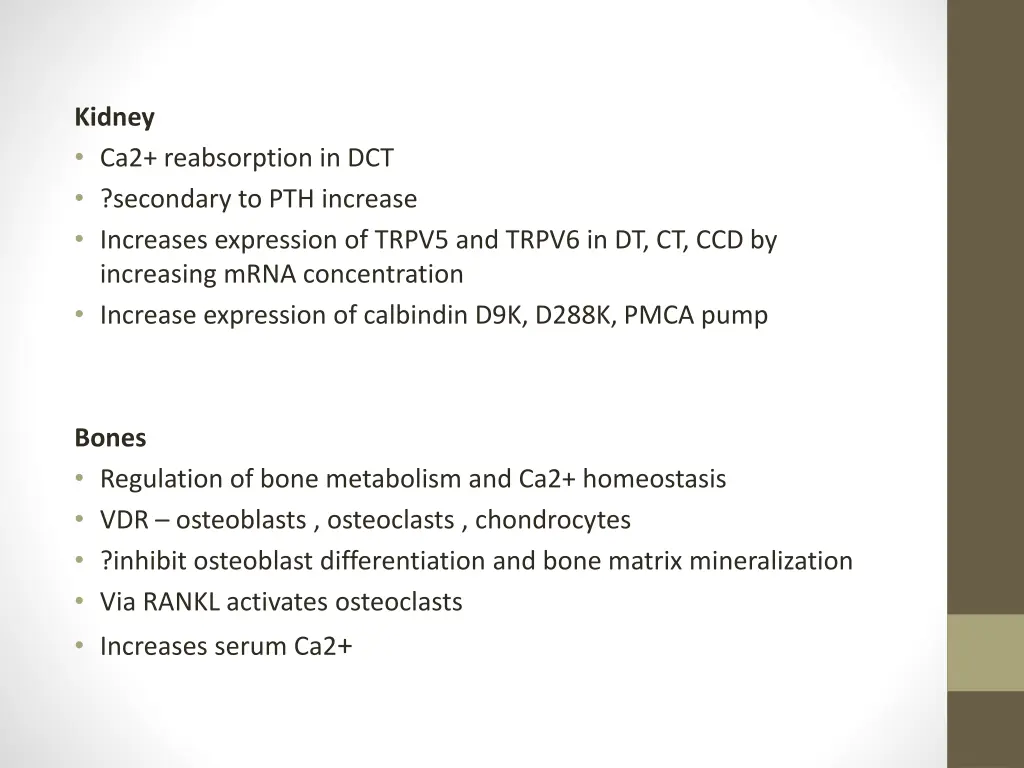 kidney ca2 reabsorption in dct secondary