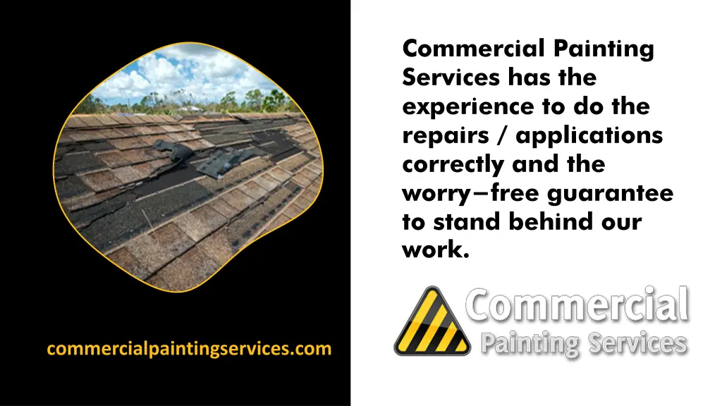 commercial painting services has the experience