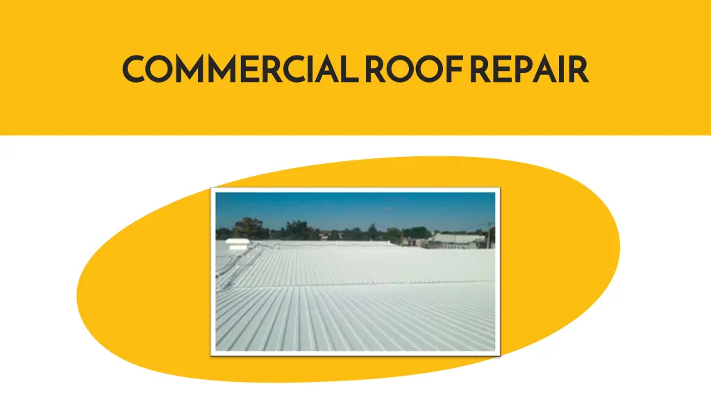 commercial roof repair