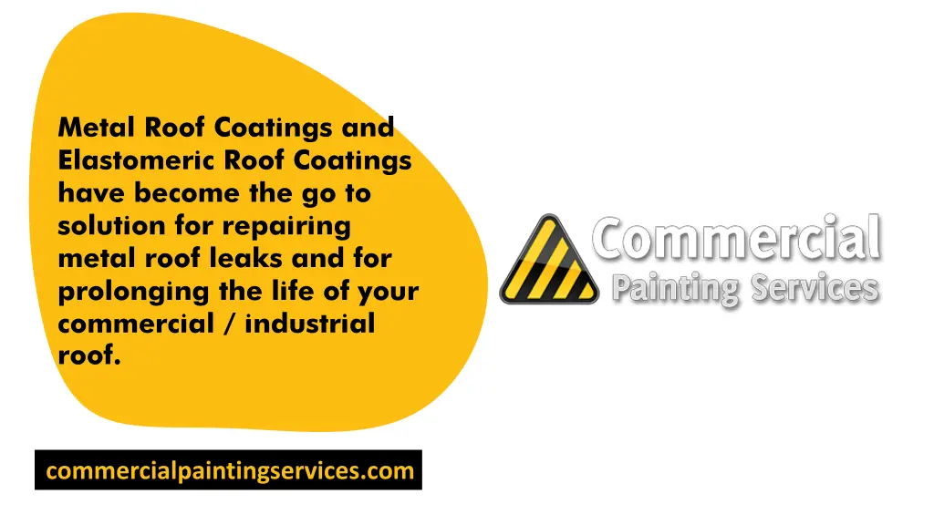 metal roof coatings and elastomeric roof coatings