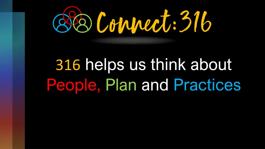 316 helps us think about people plan and practices