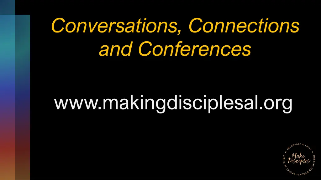 conversations connections and conferences