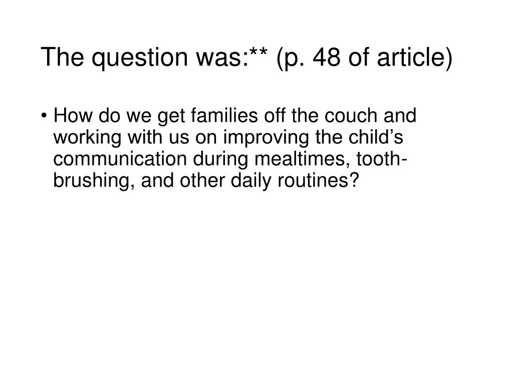 the question was p 48 of article