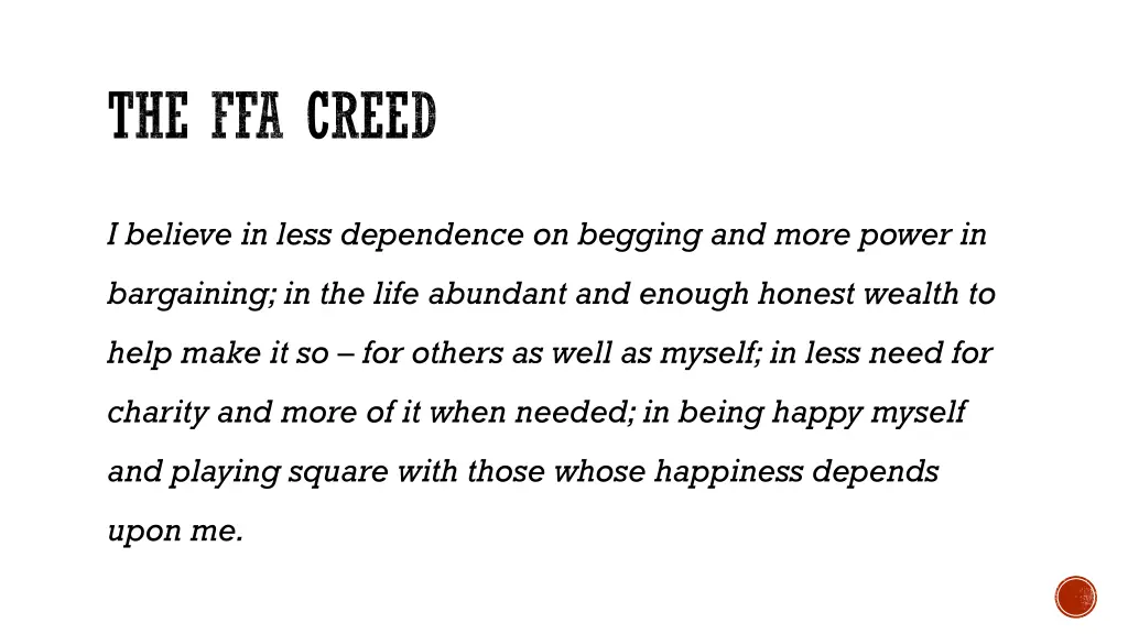 the ffa creed 3