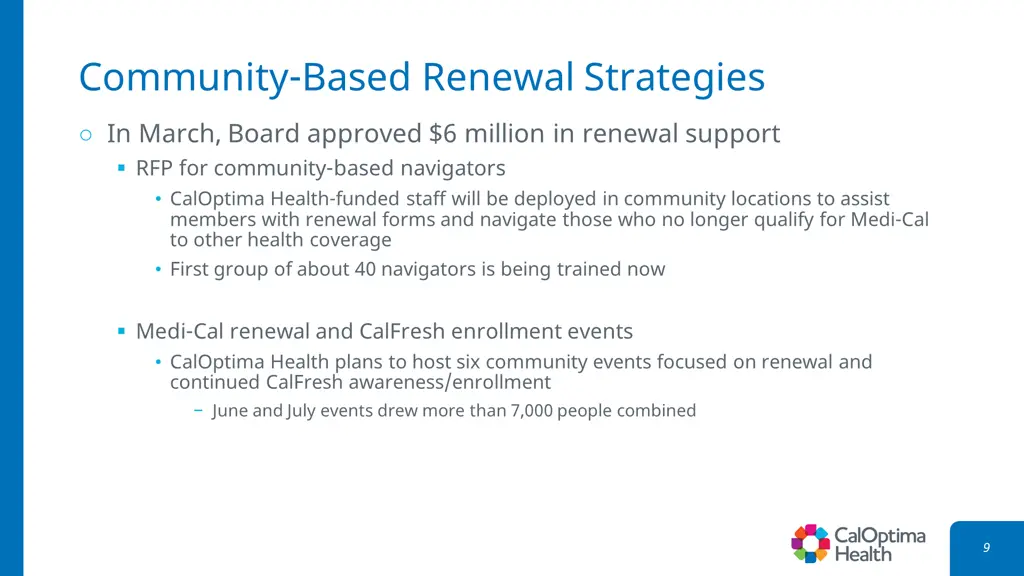community based renewal strategies