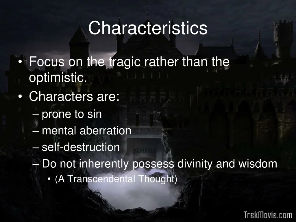 characteristics