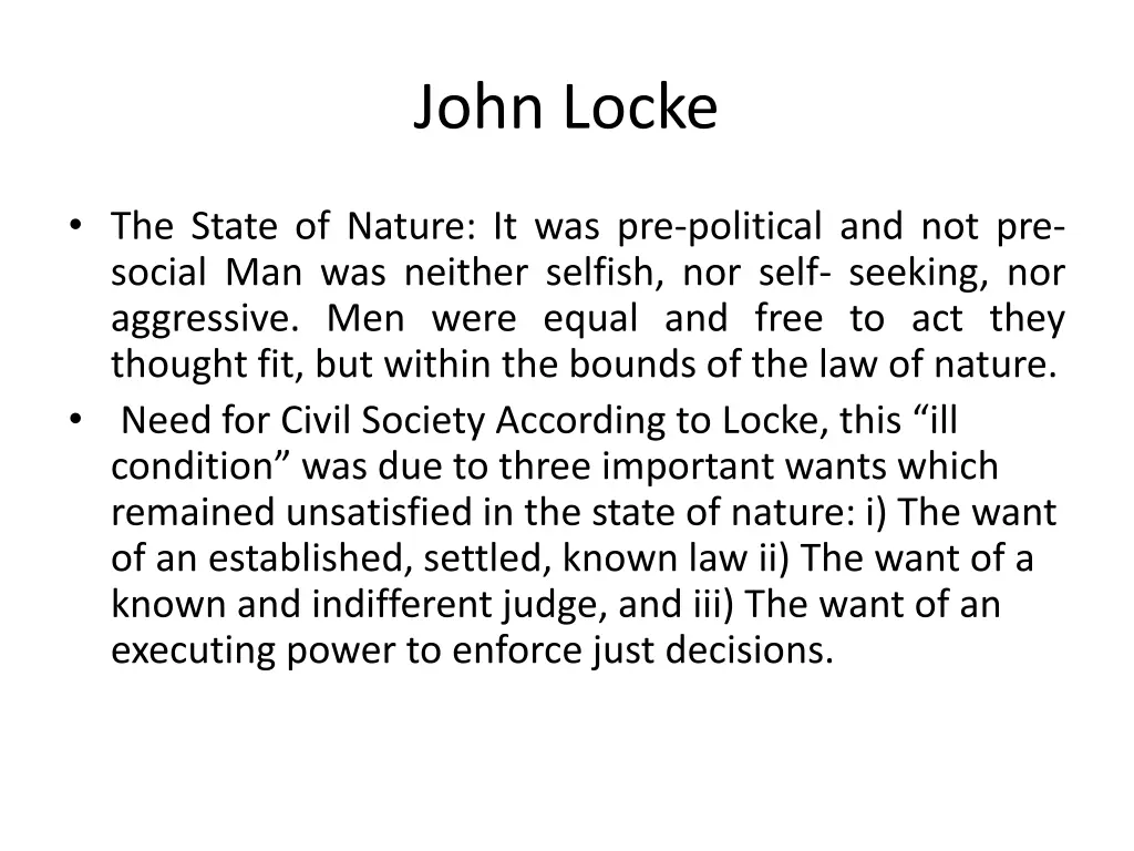 john locke