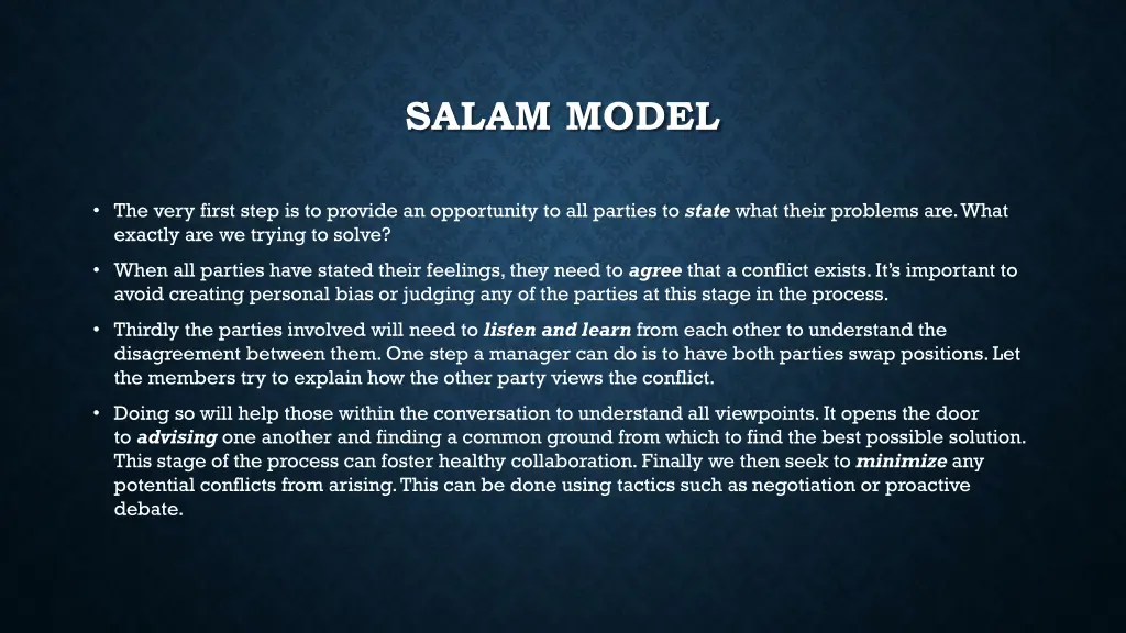 salam model 1