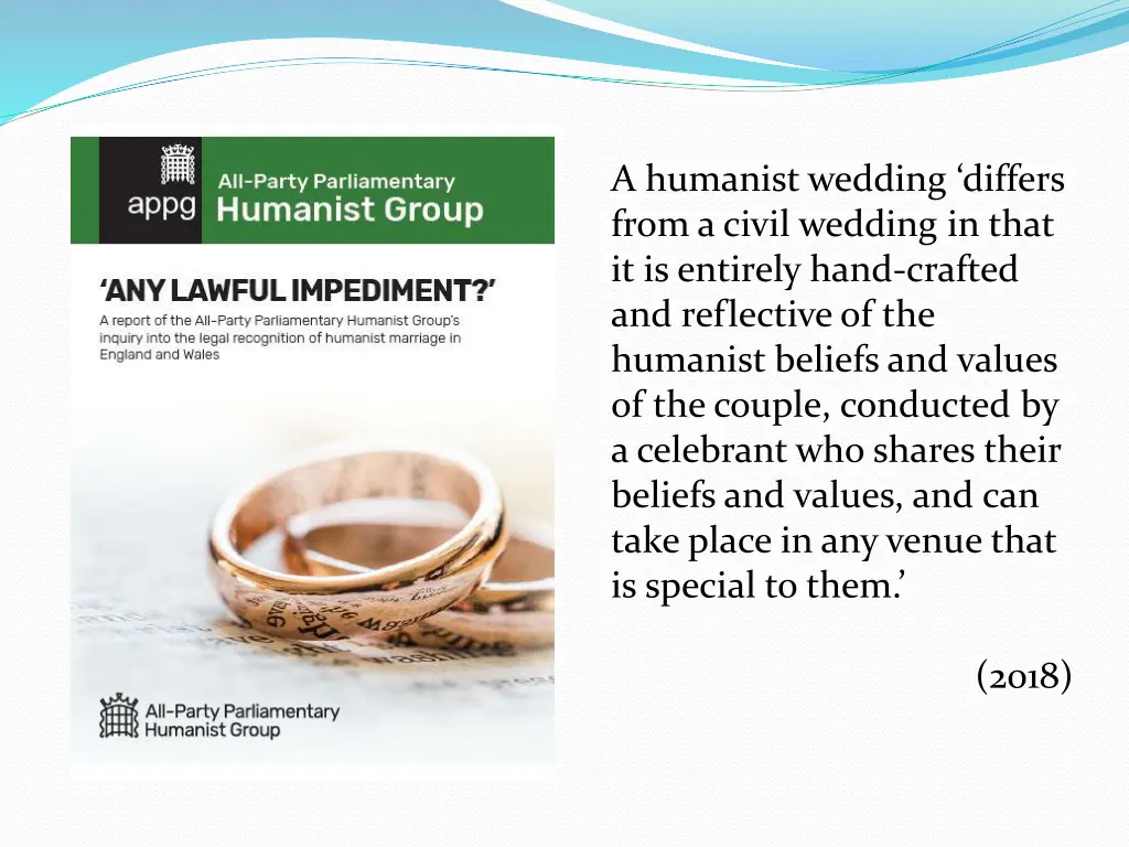 a humanist wedding differs from a civil wedding