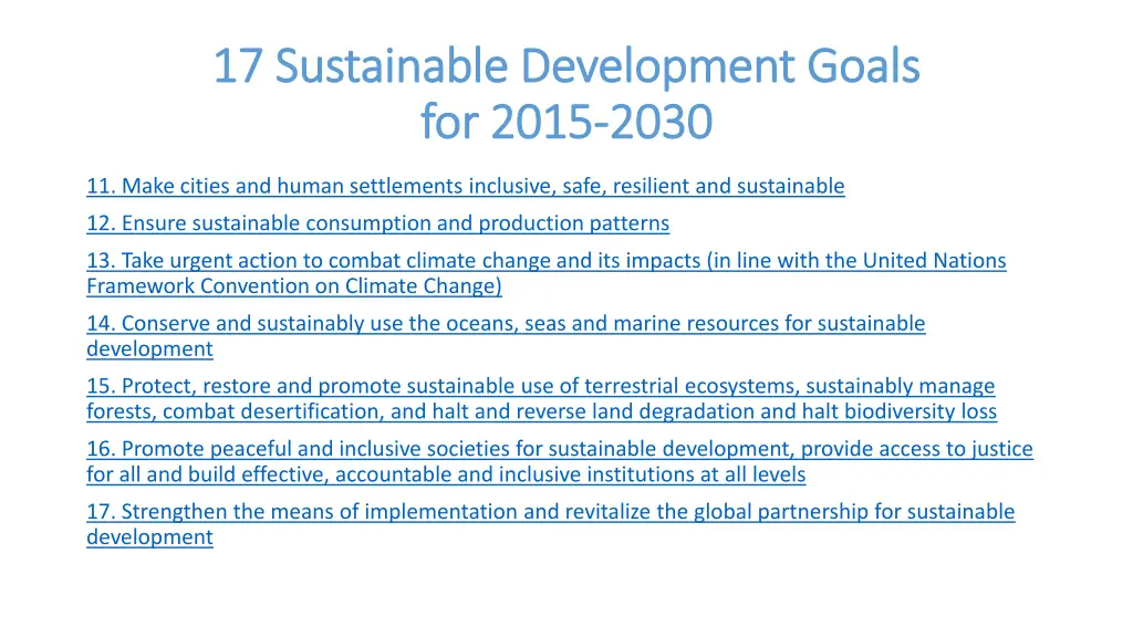 17 sustainable development goals 17 sustainable 1