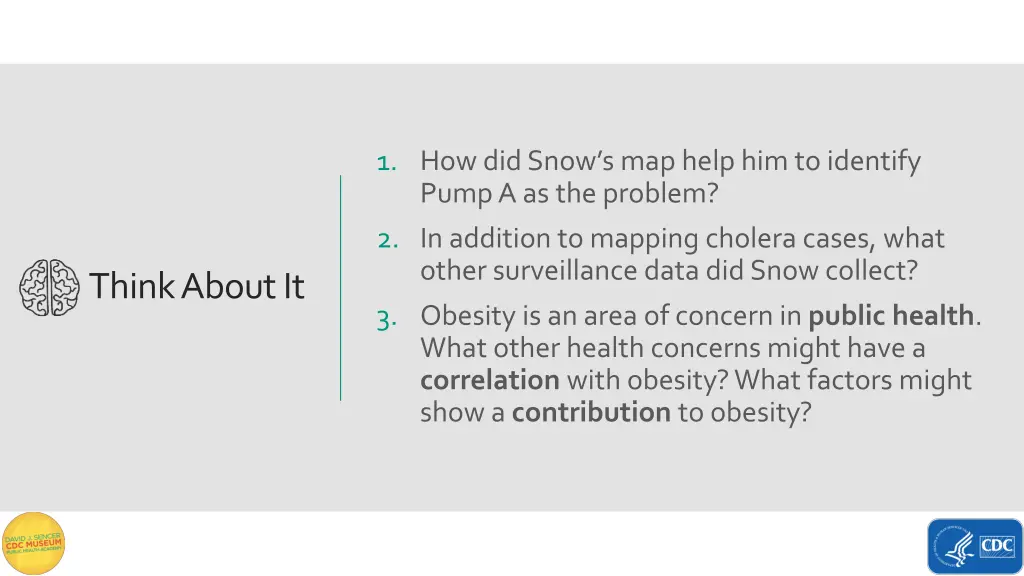 1 how did snow s map help him to identify pump