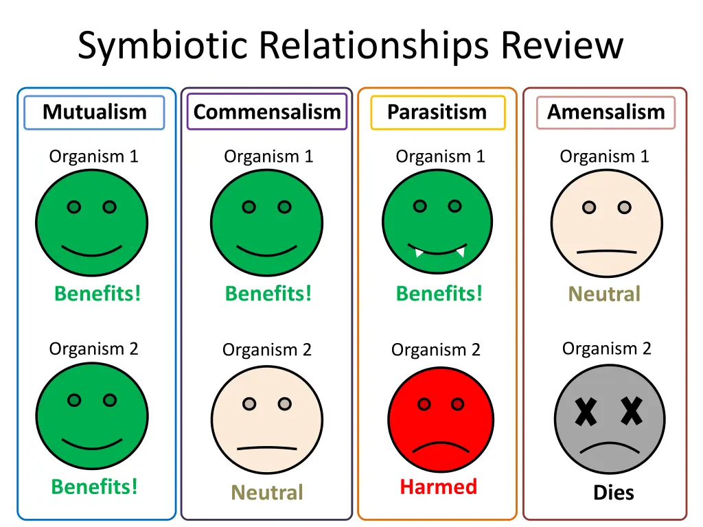 symbiotic relationships review