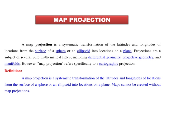 map projection